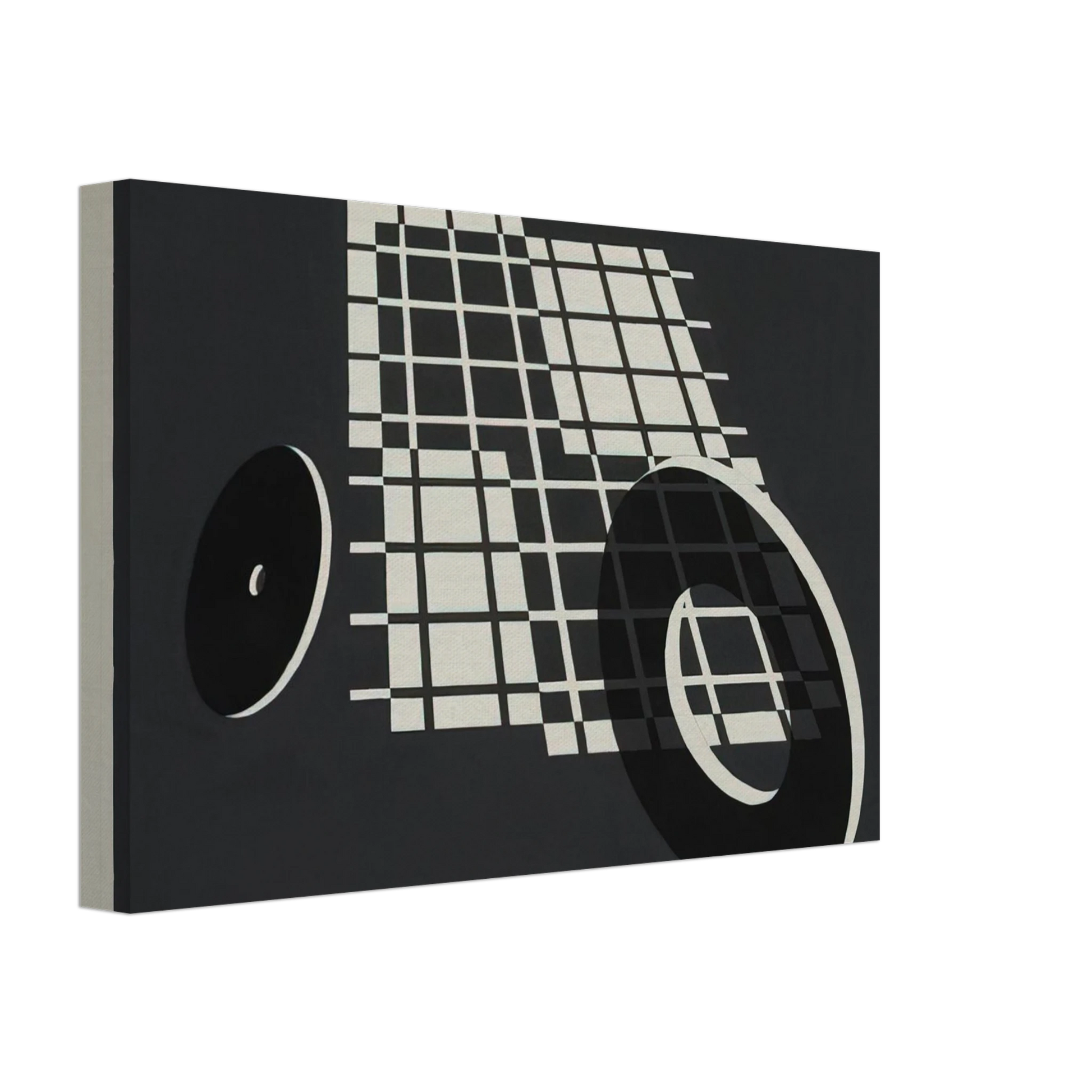 Josef Albers - ROLLING AFTER 1928 Canvas - 40x60 cm / 16x24 inches-canvas