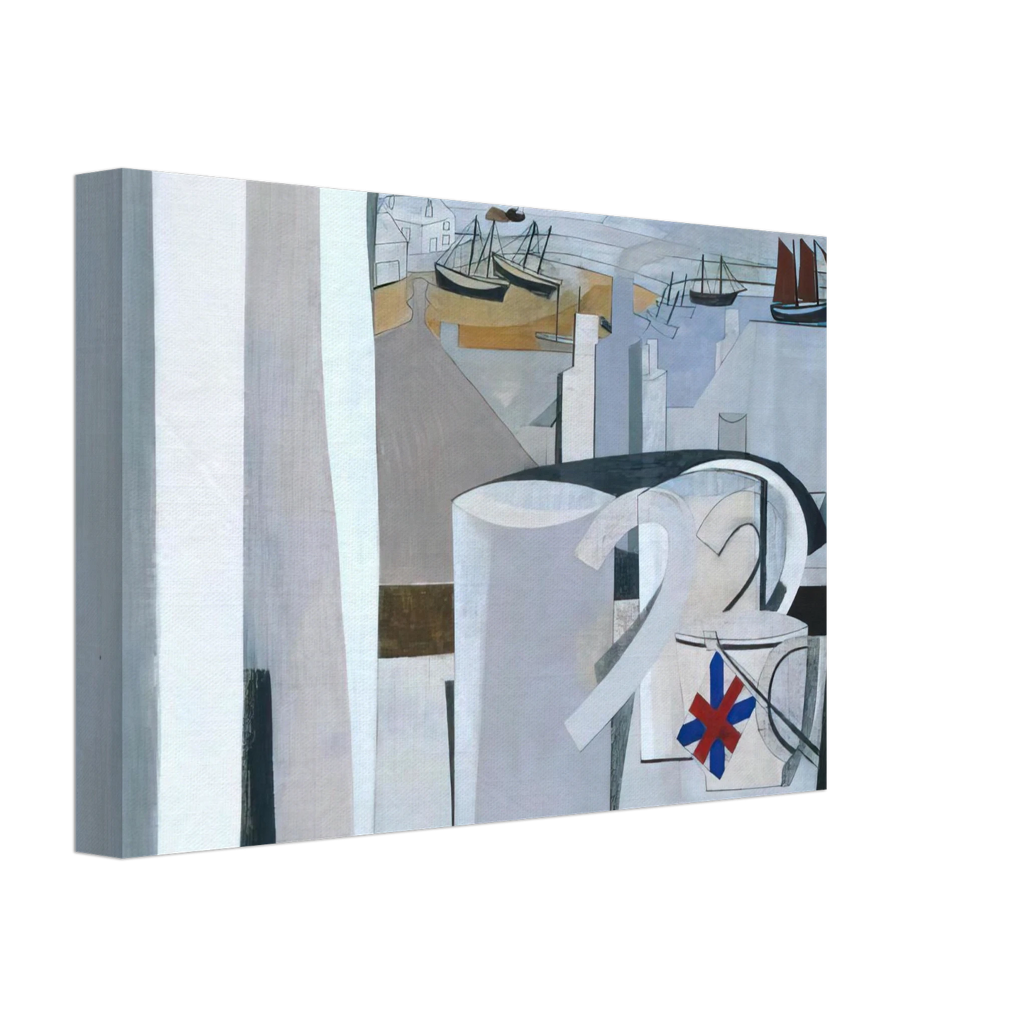 Ben Nicholson - 1943-45 St Ives, Cornwall - 1945 Canvas - 70x100 cm / 28x40 inches-canvas