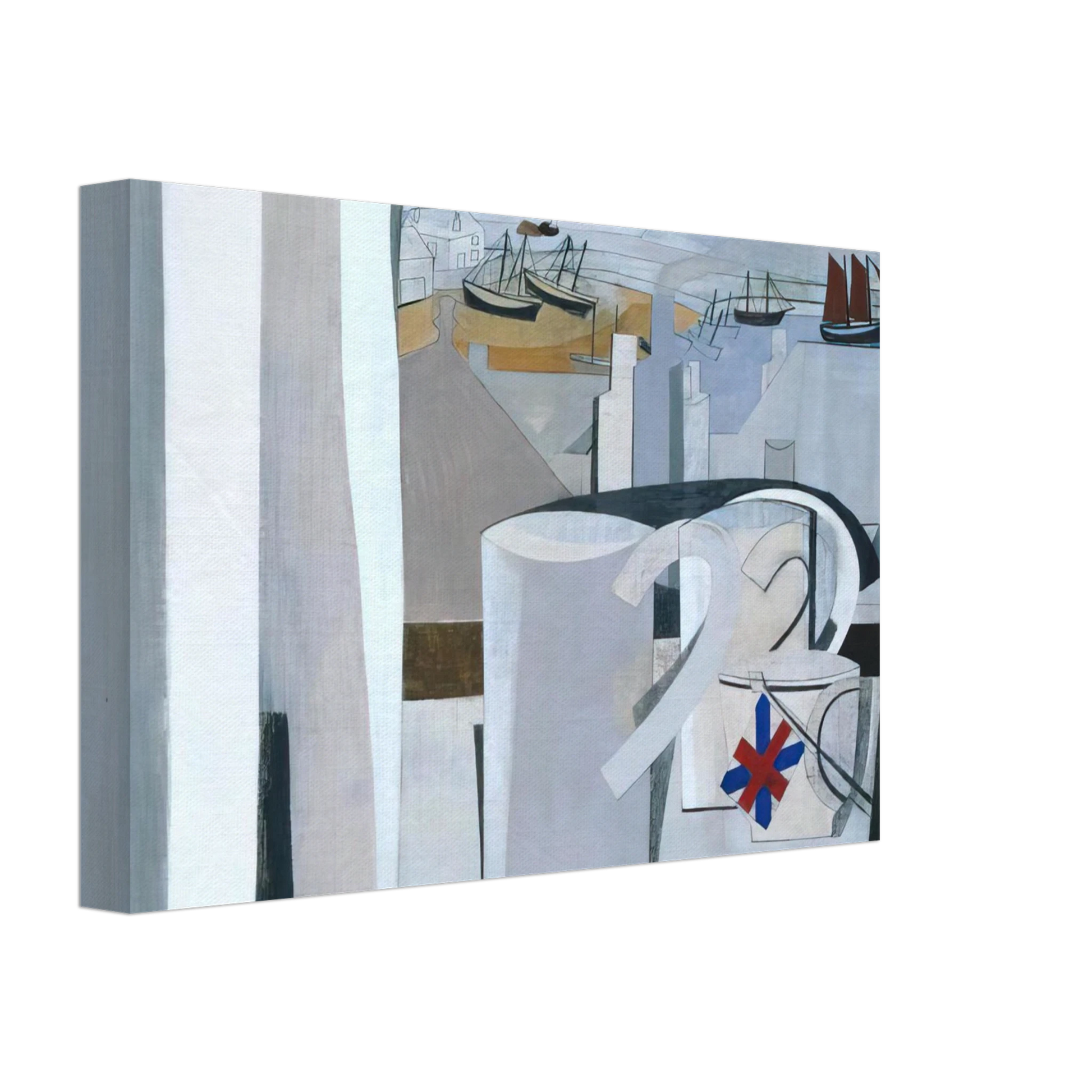 Ben Nicholson - 1943-45 St Ives, Cornwall - 1945 Canvas - 70x100 cm / 28x40 inches-canvas