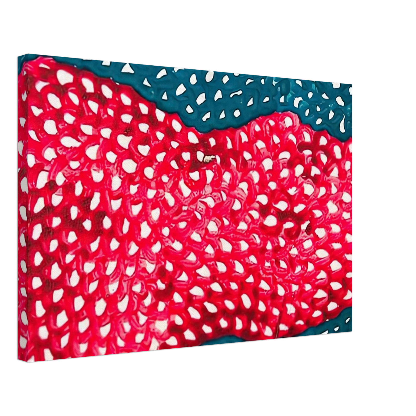 Yayoi Kusama - WAVES 1953 Canvas - 40x60 cm / 16x24 inches-canvas