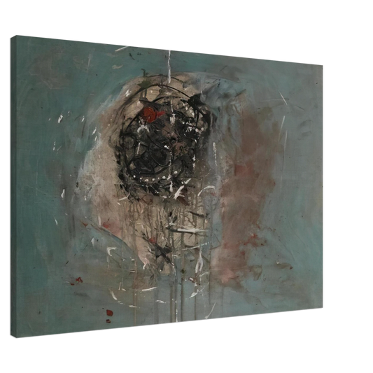 Wols - Composition - 1948 Canvas - 20x30 cm / 8x12 inches-canvas