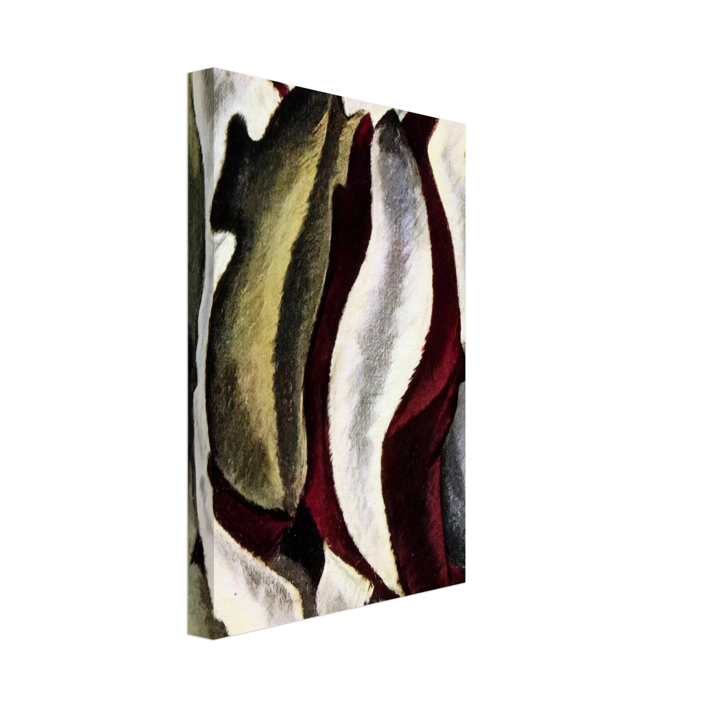 Arthur Dove - Based on Leaf Forms and Spaces - 1912 Canvas - 70x100 cm / 28x40 inches-canvas