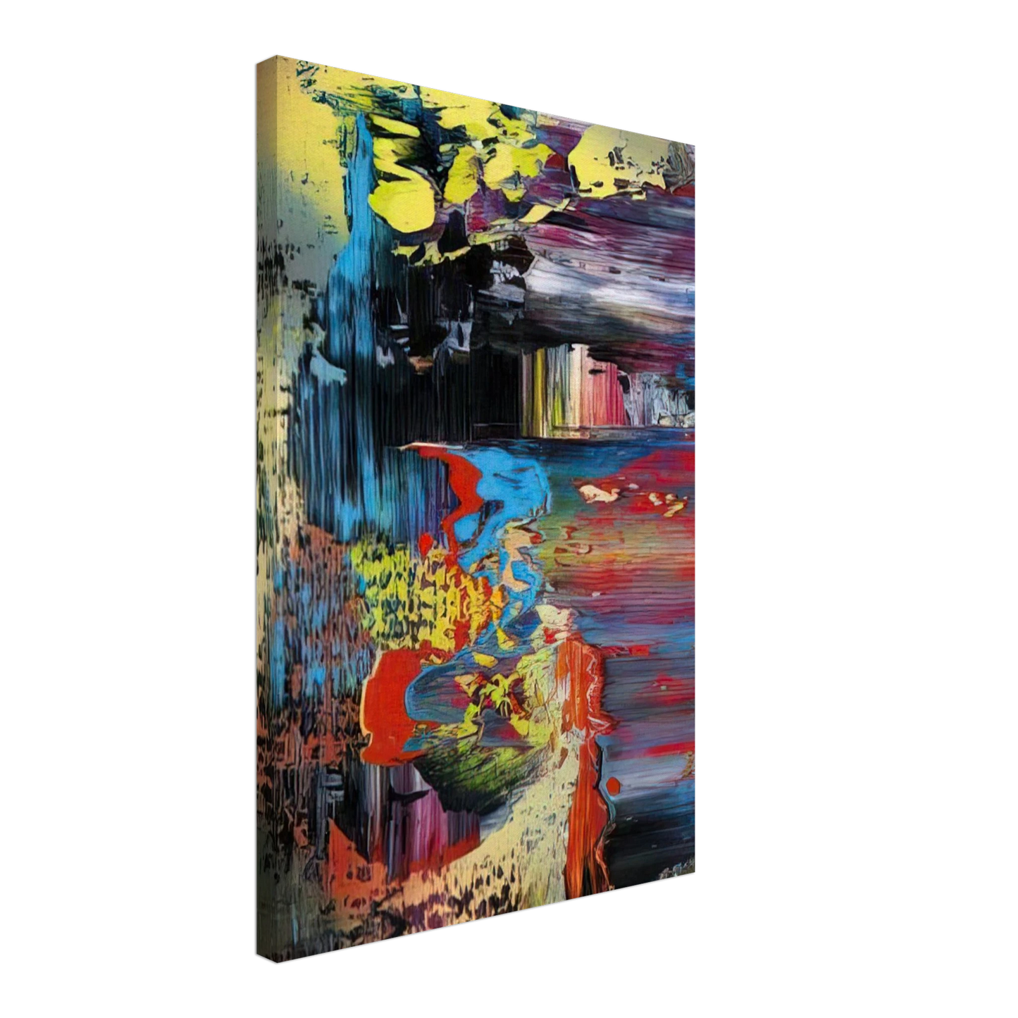 Gerhard Richter - ABSTRACT PICTURE 1 Canvas - 40x60 cm / 16x24 inches-canvas