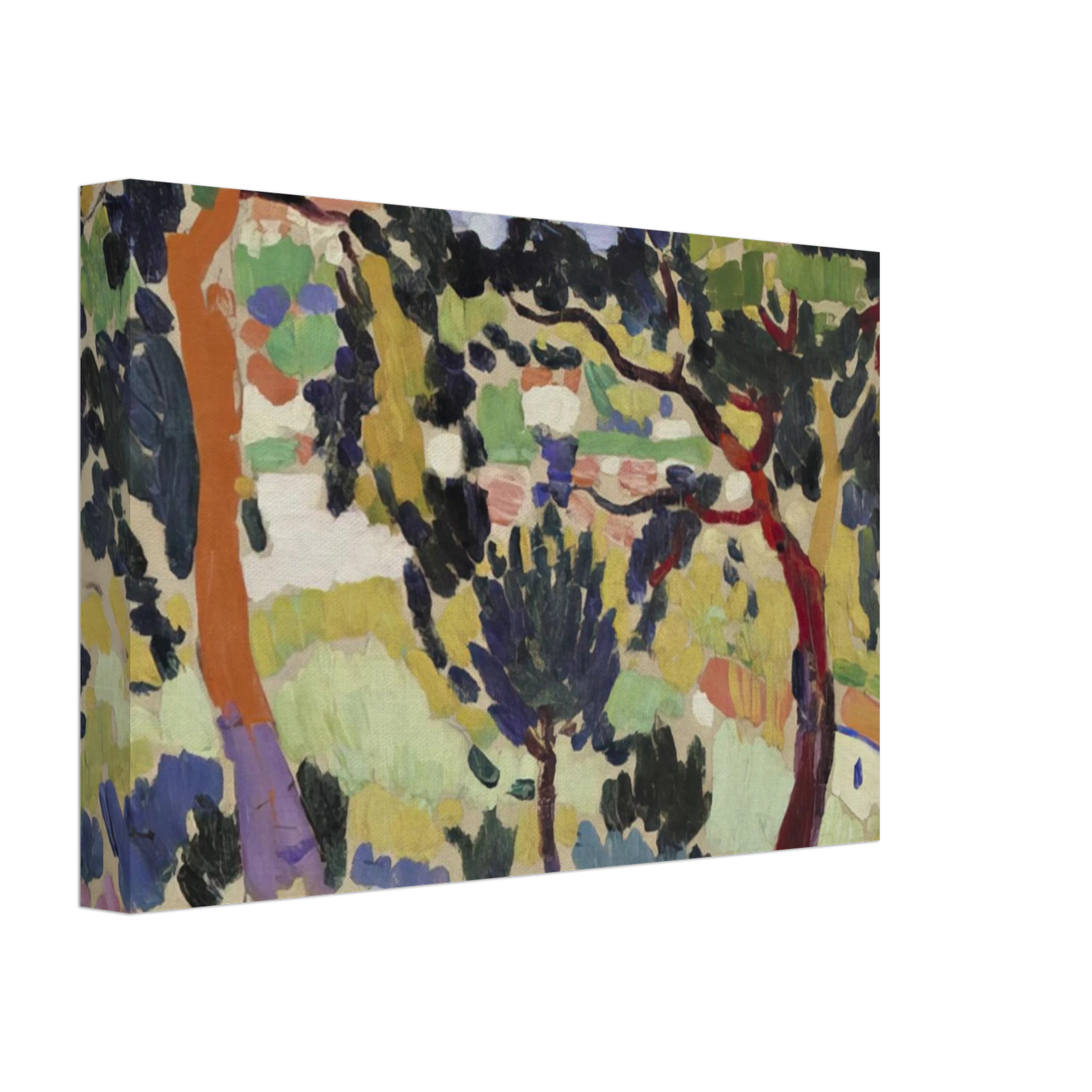 Andre Derain - L ESTAQUE 1906 Canvas - 40x60 cm / 16x24 inches-canvas