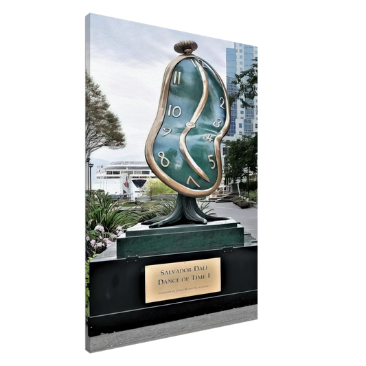 Salvador Dali - DANCE OF TIME I 1984 Canvas - 20x30 cm / 8x12 inches-canvas