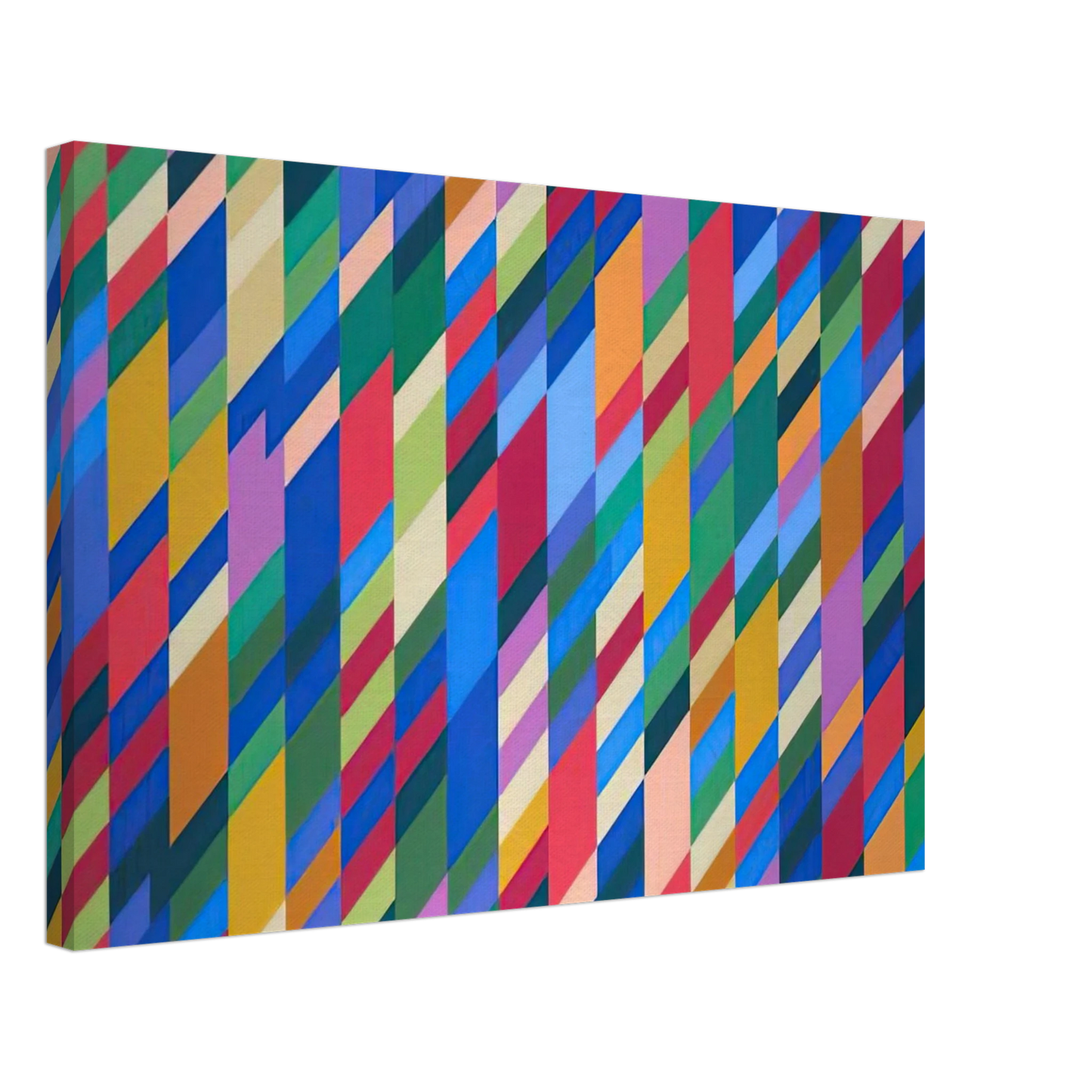 Bridget Riley - NATARAJA 1993 Canvas - 40x60 cm / 16x24 inches-canvas