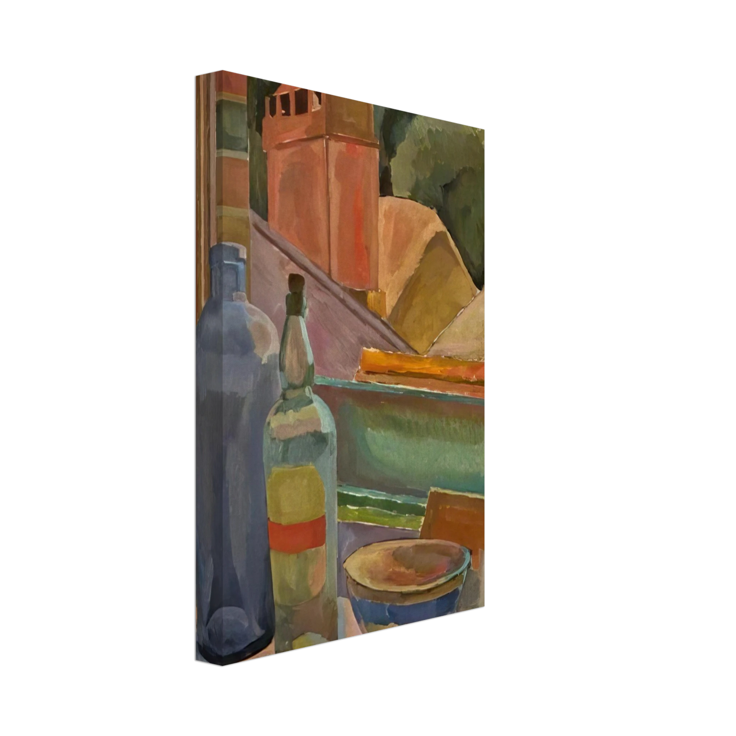 Vanessa Bell - WINDOW STILL LIFE 1915 Canvas - 40x60 cm / 16x24 inches-canvas
