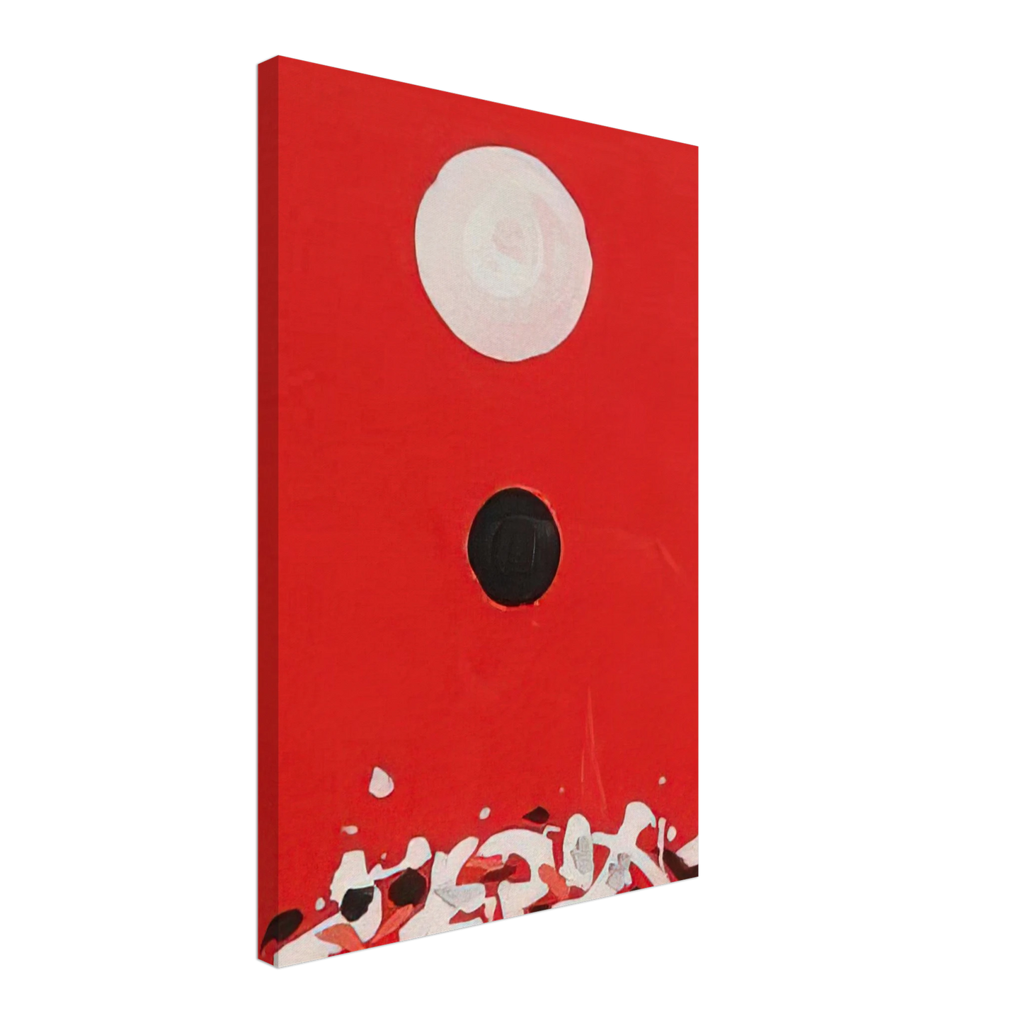 Adolph Gottlieb - Crimson Ground - 1972 Canvas - 70x100 cm / 28x40 inches-canvas