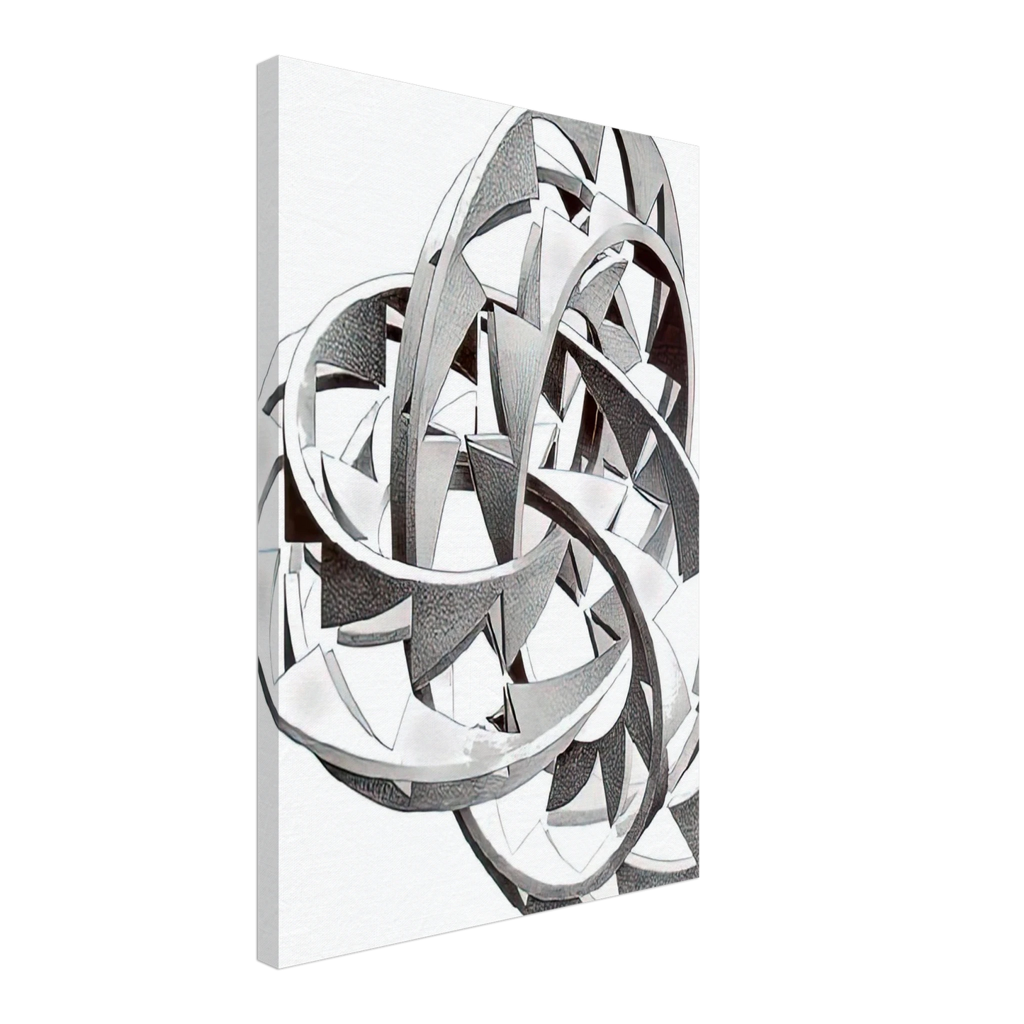 MC Escher - KNOT Canvas - 40x60 cm / 16x24 inches-canvas