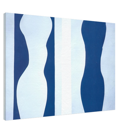 Henri Matisse - WHITE TORSO AND BLUE TORSO 1944 Canvas - 20x30 cm / 8x12 inches-canvas