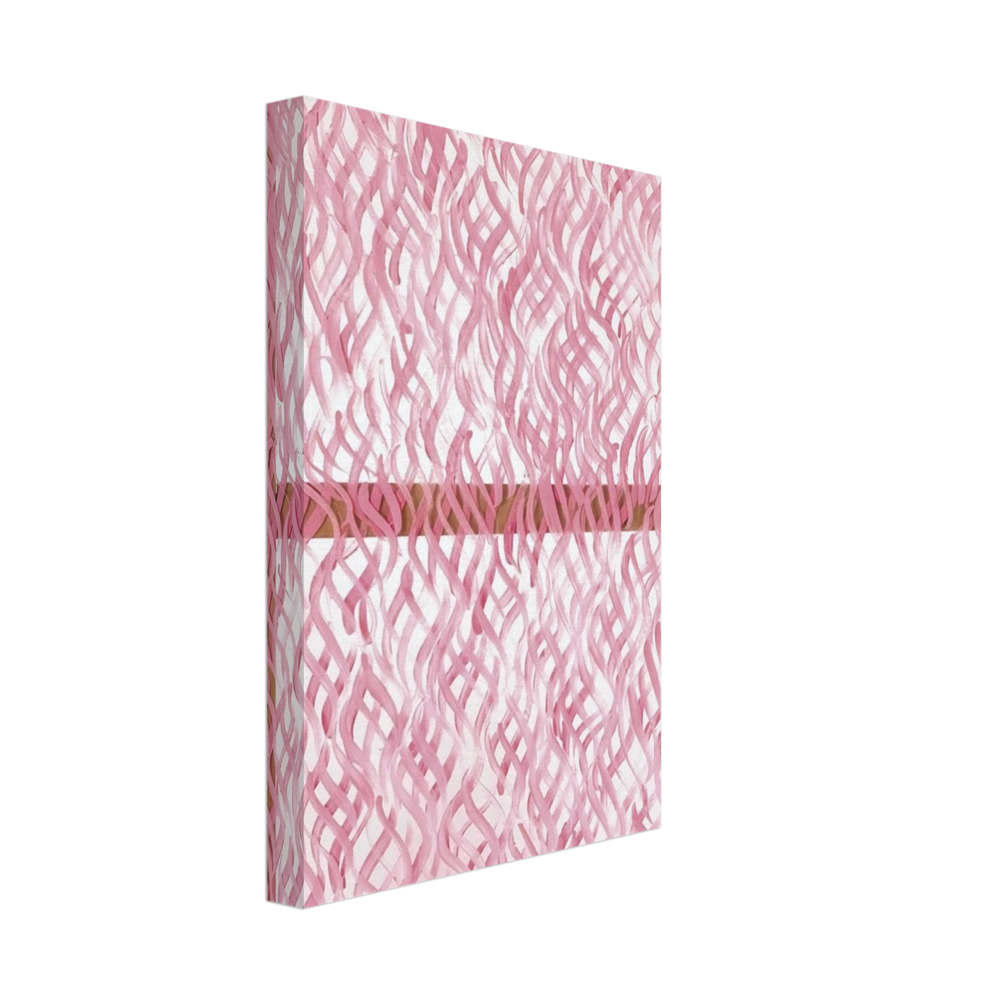 Carla Accardi - Segni rosa - 1967 Canvas - 40x60 cm / 16x24 inches-canvas