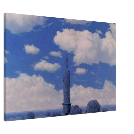 Rene Magritte - SOUVENIR FROM TRAVELS Canvas - 20x30 cm / 8x12 inches-canvas