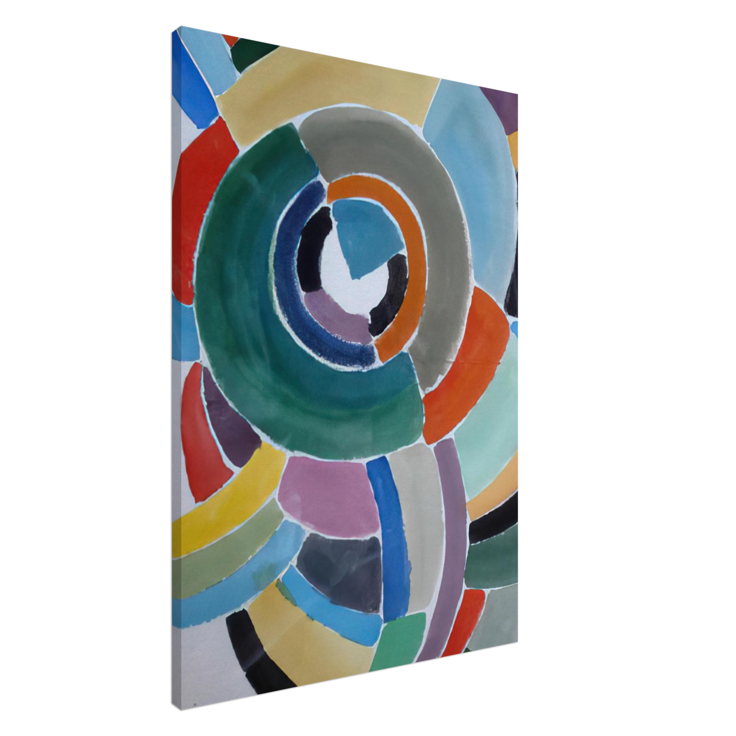 Sonia Delaunay - ORFIZME Canvas - 20x30 cm / 8x12 inches-canvas
