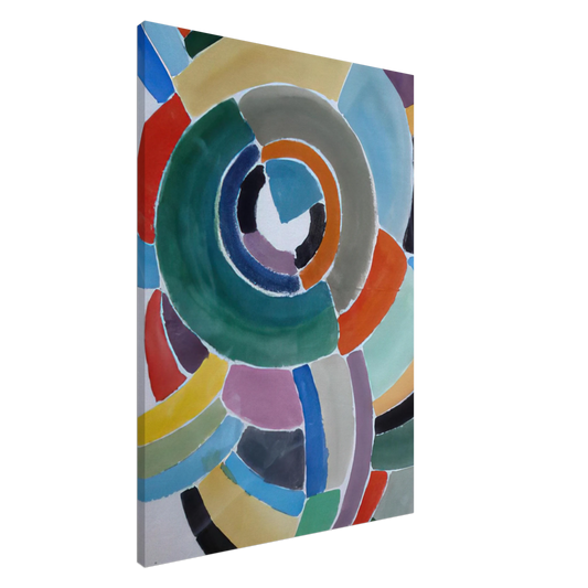 Sonia Delaunay - ORFIZME Canvas - 20x30 cm / 8x12 inches-canvas