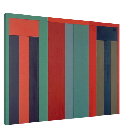 Brice Marden - Thira - 1980 Canvas - 20x30 cm / 8x12 inches-canvas