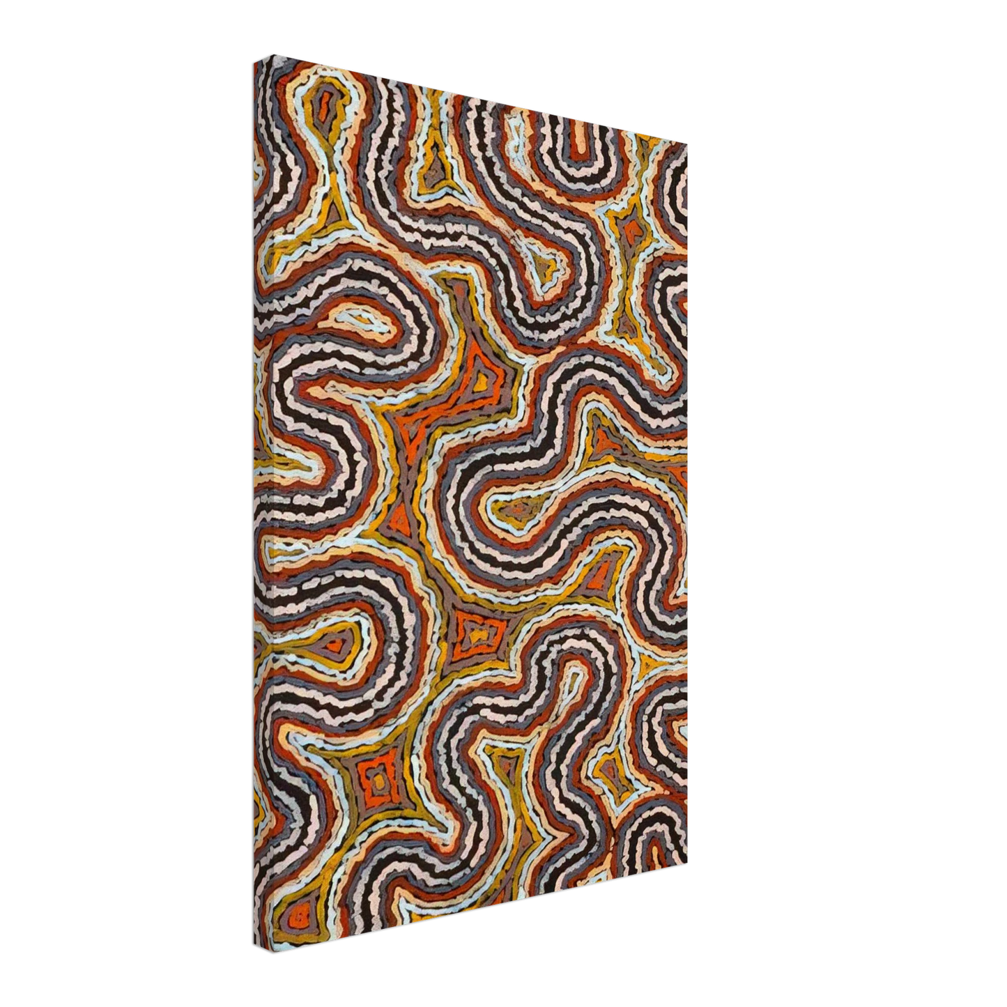 Clifford Possum Tjapaltjarri - Untitled - 1994 Canvas - 40x60 cm / 16x24 inches-canvas