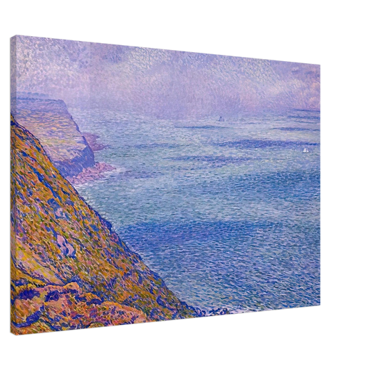Theo van Rysselberghe - THE CAP GRIS NEZ 1900 Canvas - 20x30 cm / 8x12 inches-canvas