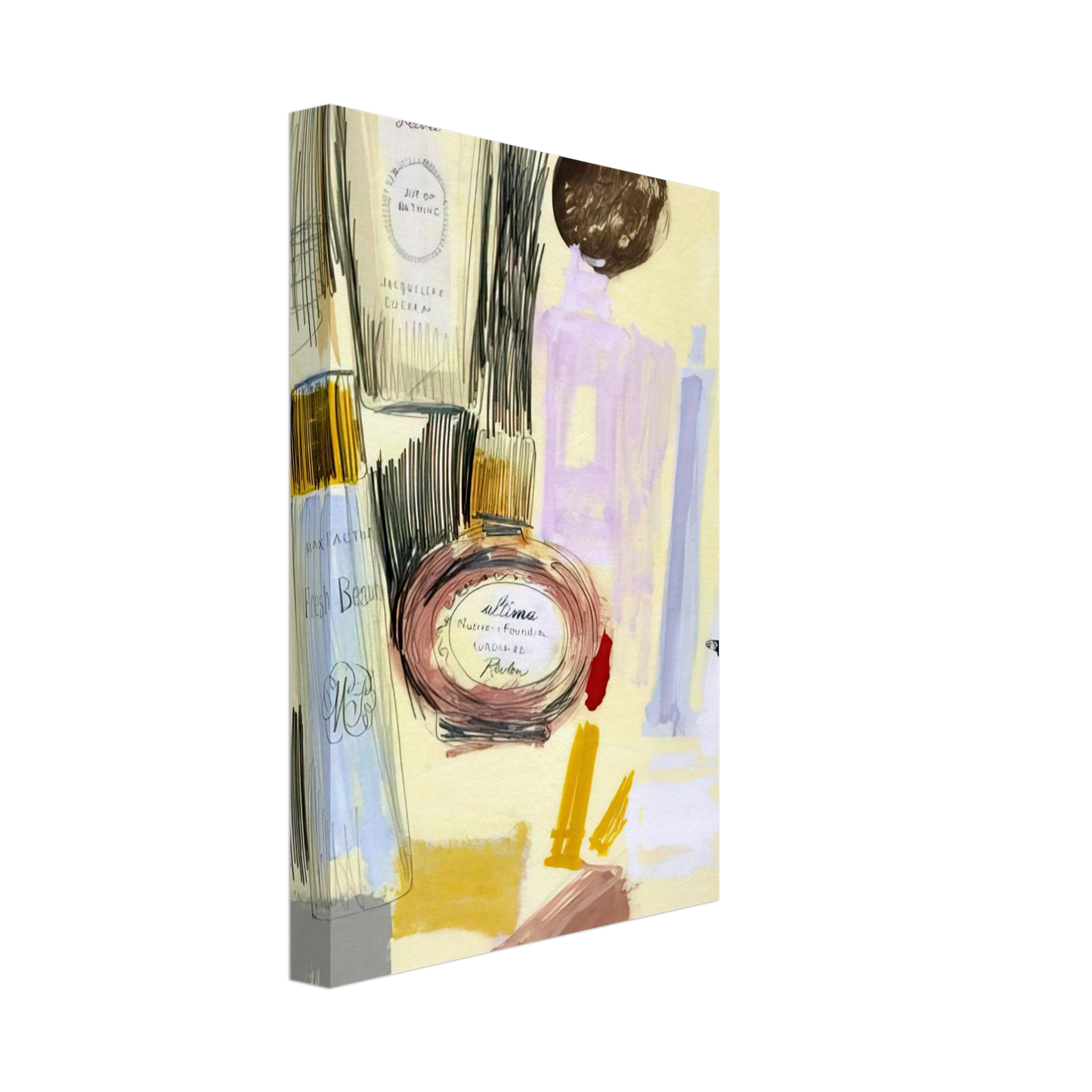 Andy Warhol - Untitled  Beauty Products  Canvas - 70x100 cm / 28x40 inches-canvas