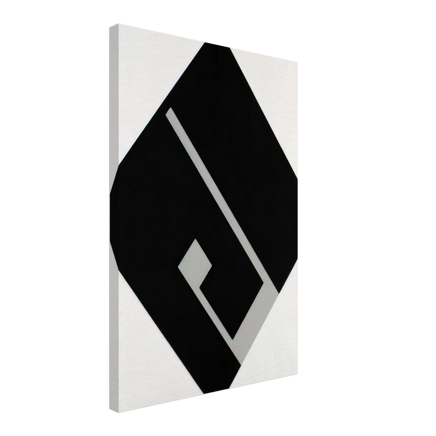 Bruno Munari - Untitled - 1984 Canvas - 70x100 cm / 28x40 inches-canvas