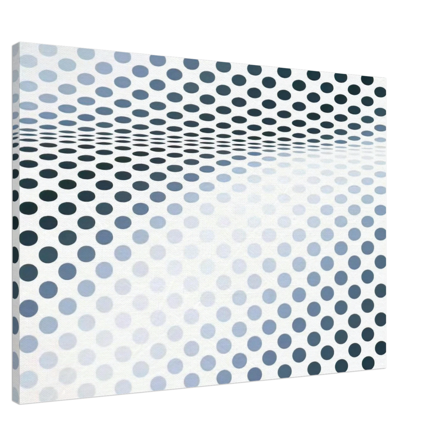 Bridget Riley - HESITATE 1964 Canvas - 20x30 cm / 8x12 inches-canvas