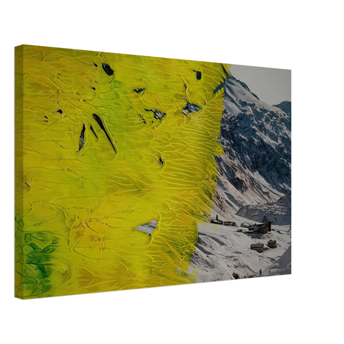 Gerhard Richter - 17 3 92 Canvas - 70x100 cm / 28x40 inches-canvas