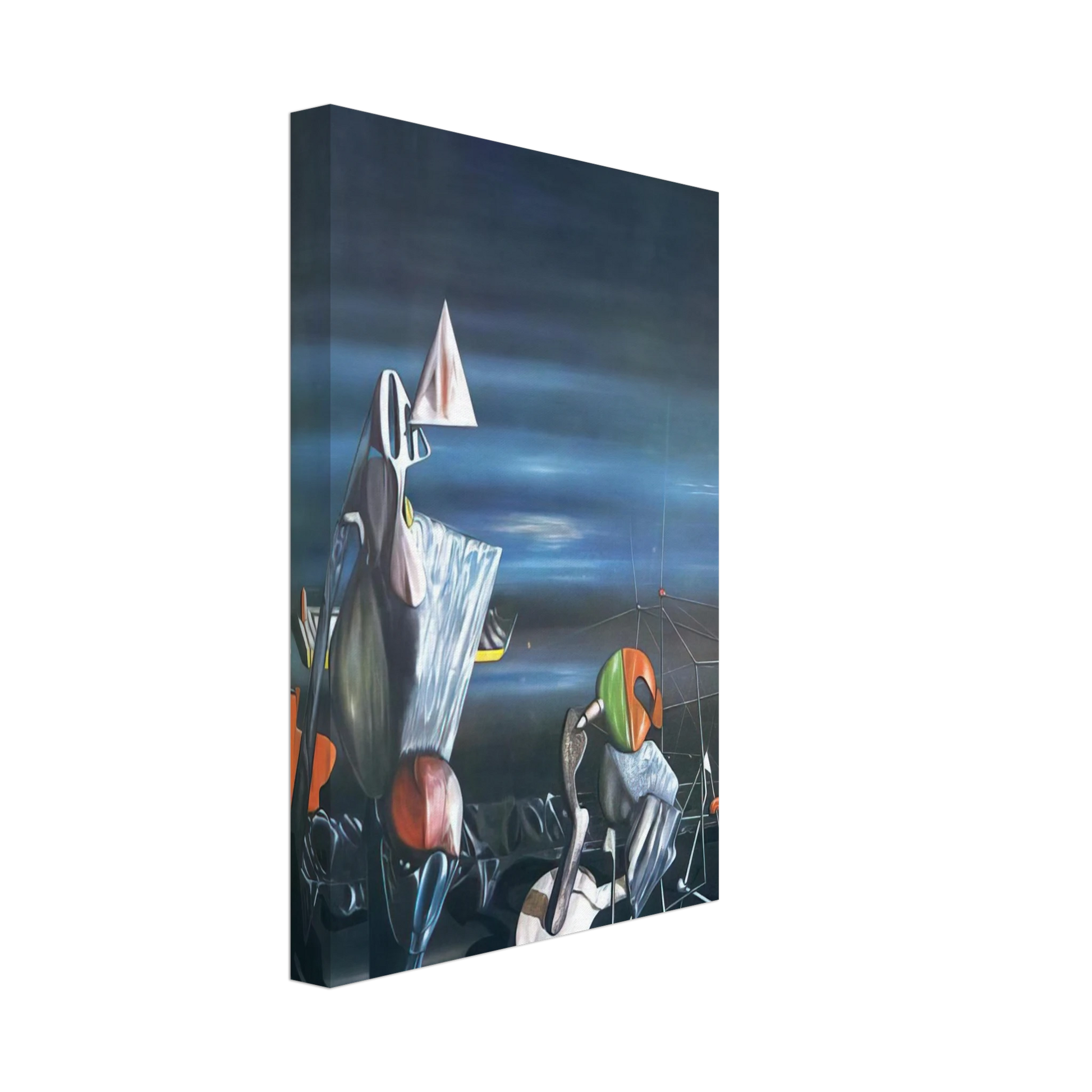 Yves Tanguy - Slowly Toward The North Canvas - 70x100 cm / 28x40 inches-canvas