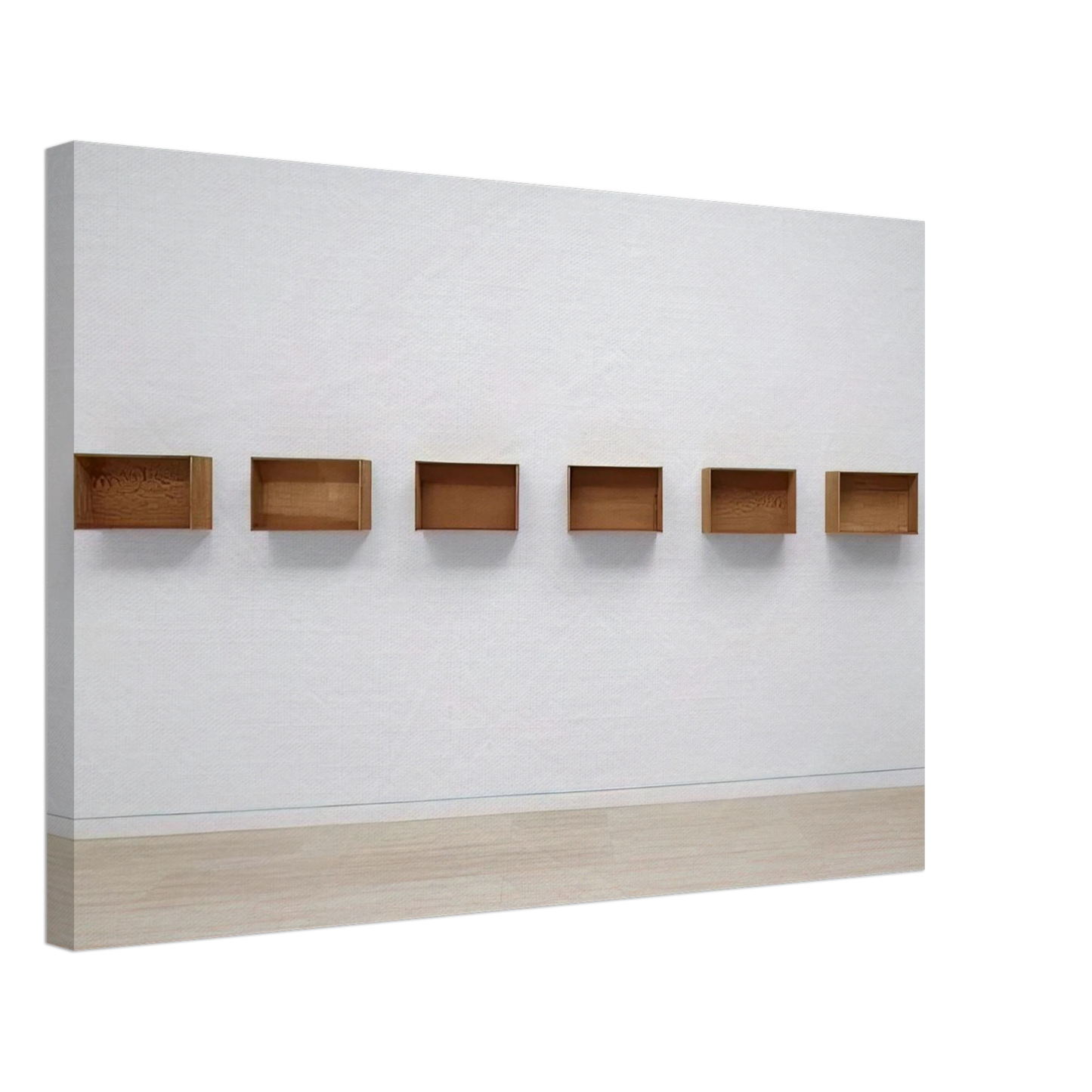 Donald Judd - Untitled - 1975 Canvas - 70x100 cm / 28x40 inches-canvas