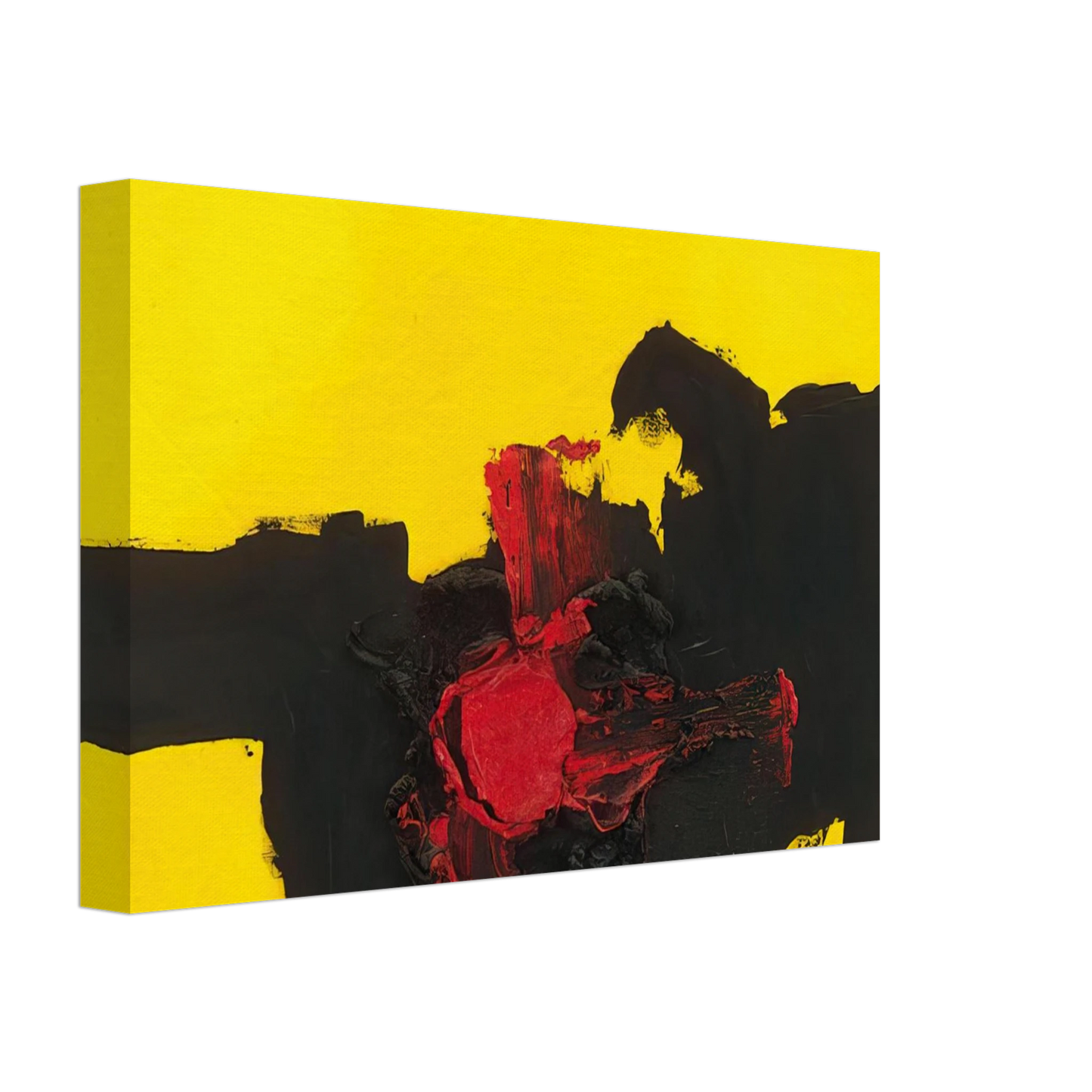 Luis Feito - N MERO 363 1962 Canvas - 40x60 cm / 16x24 inches-canvas