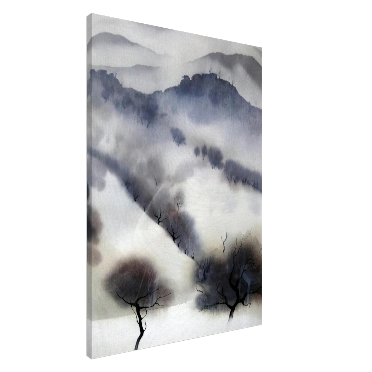 Eyvind Earle - California landscape Canvas - 20x30 cm / 8x12 inches-canvas