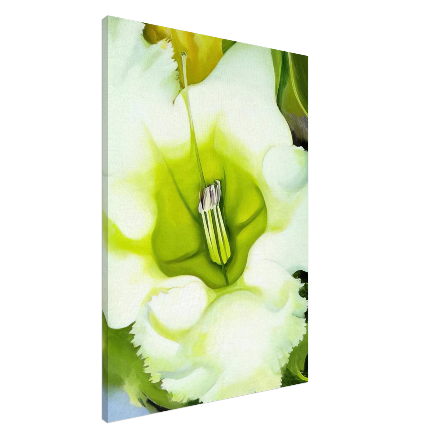 Georgia O'Keeffe - Cup Of Silver Ginger Canvas - 20x30 cm / 8x12 inches-canvas