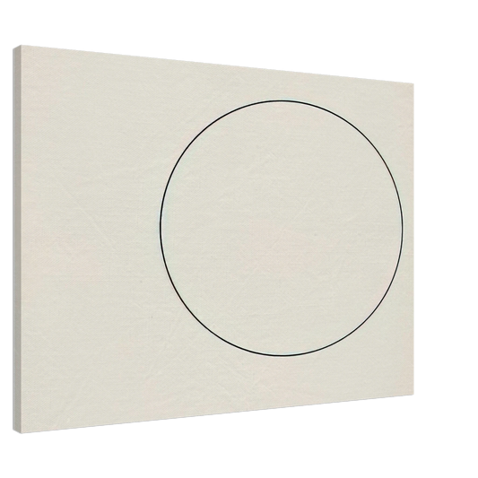 Ellsworth Kelly - Circle Line Canvas - 20x30 cm / 8x12 inches-canvas