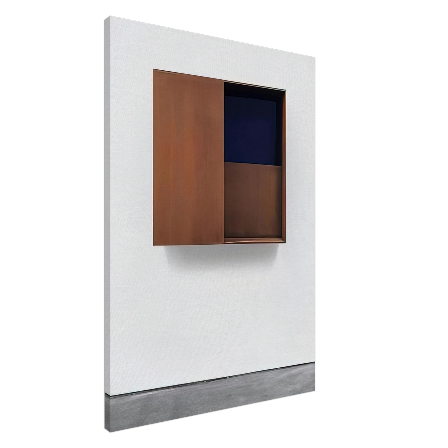 Donald Judd - Untitled JUDDO0516 - 1987 Canvas - 20x30 cm / 8x12 inches-canvas