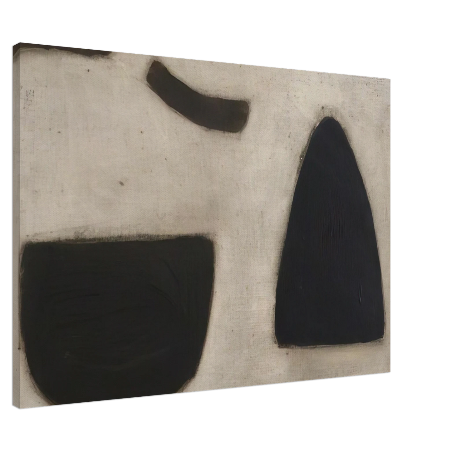 William Scott - Message Obscure I - 1965 Canvas - 20x30 cm / 8x12 inches-canvas