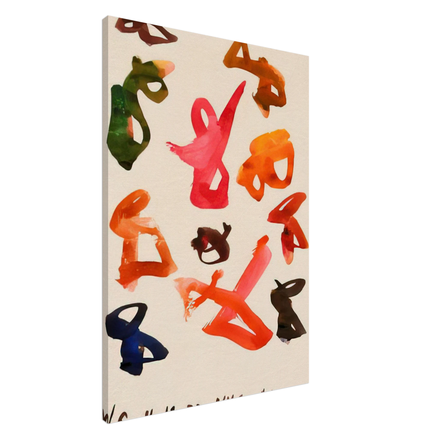 William Saroyan - # 1 NYC - 1970 Canvas - 20x30 cm / 8x12 inches-canvas