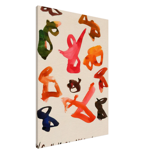 William Saroyan - # 1 NYC - 1970 Canvas - 20x30 cm / 8x12 inches-canvas