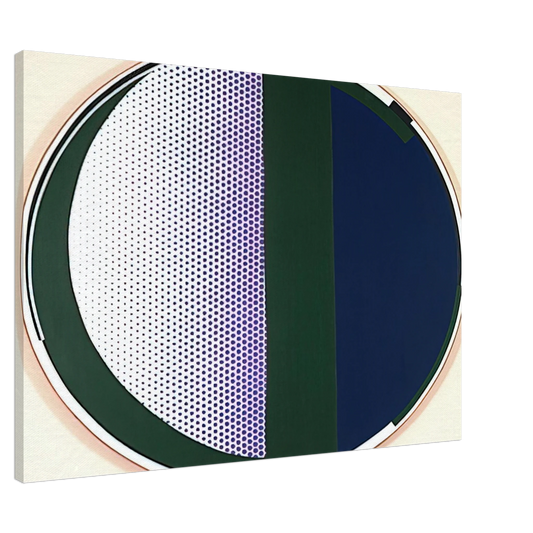 Roy Lichtenstein - MIRROR 1972 Canvas - 20x30 cm / 8x12 inches-canvas