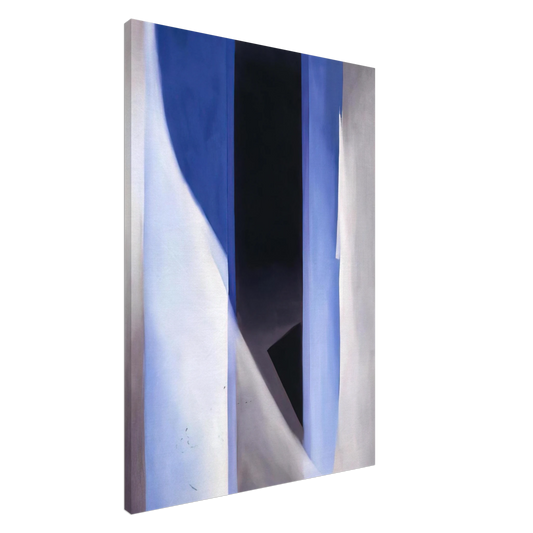 Georgia O'Keeffe - Blue 2 Canvas - 20x30 cm / 8x12 inches-canvas