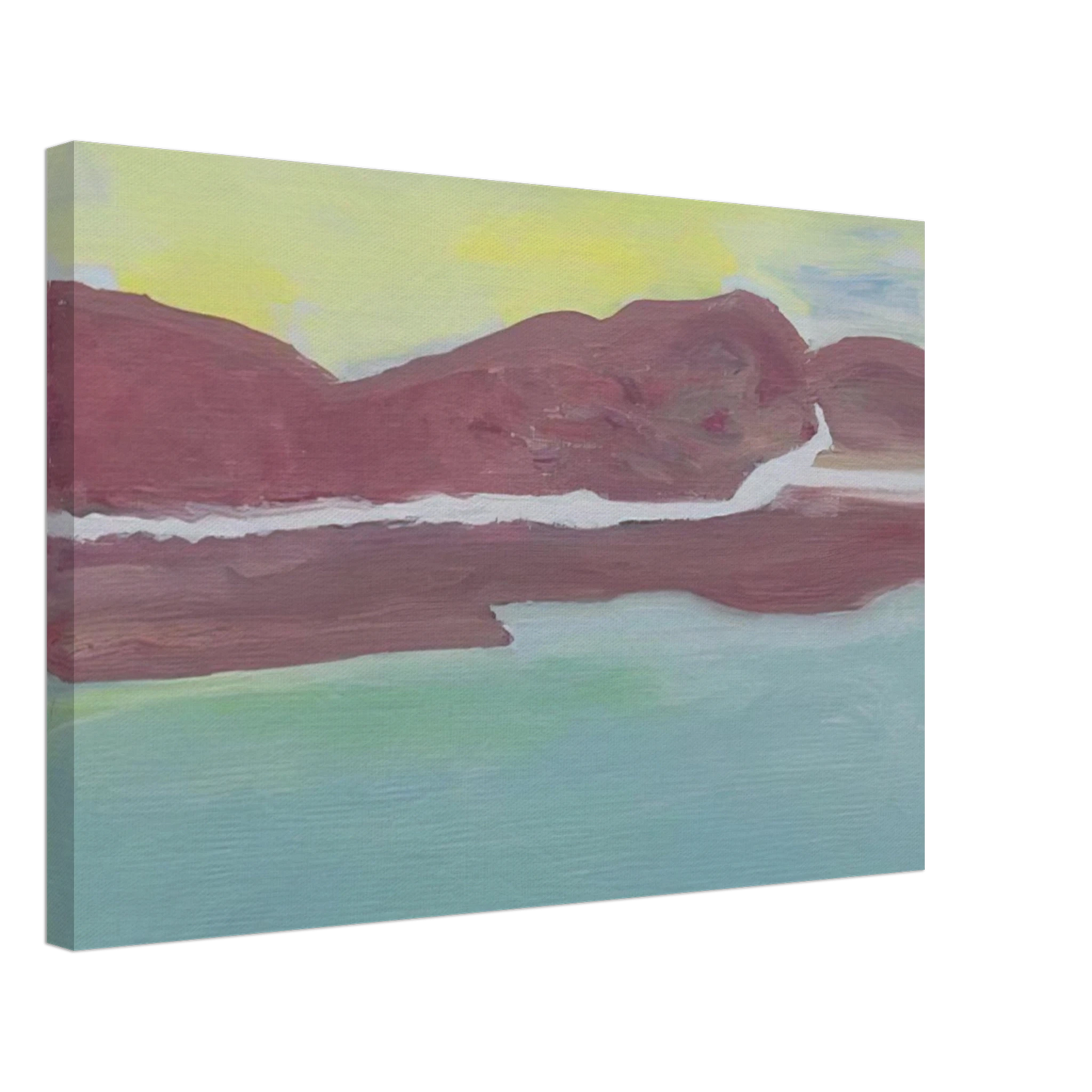 Ralston Crawford - Untitled - 2005 Canvas - 40x60 cm / 16x24 inches-canvas