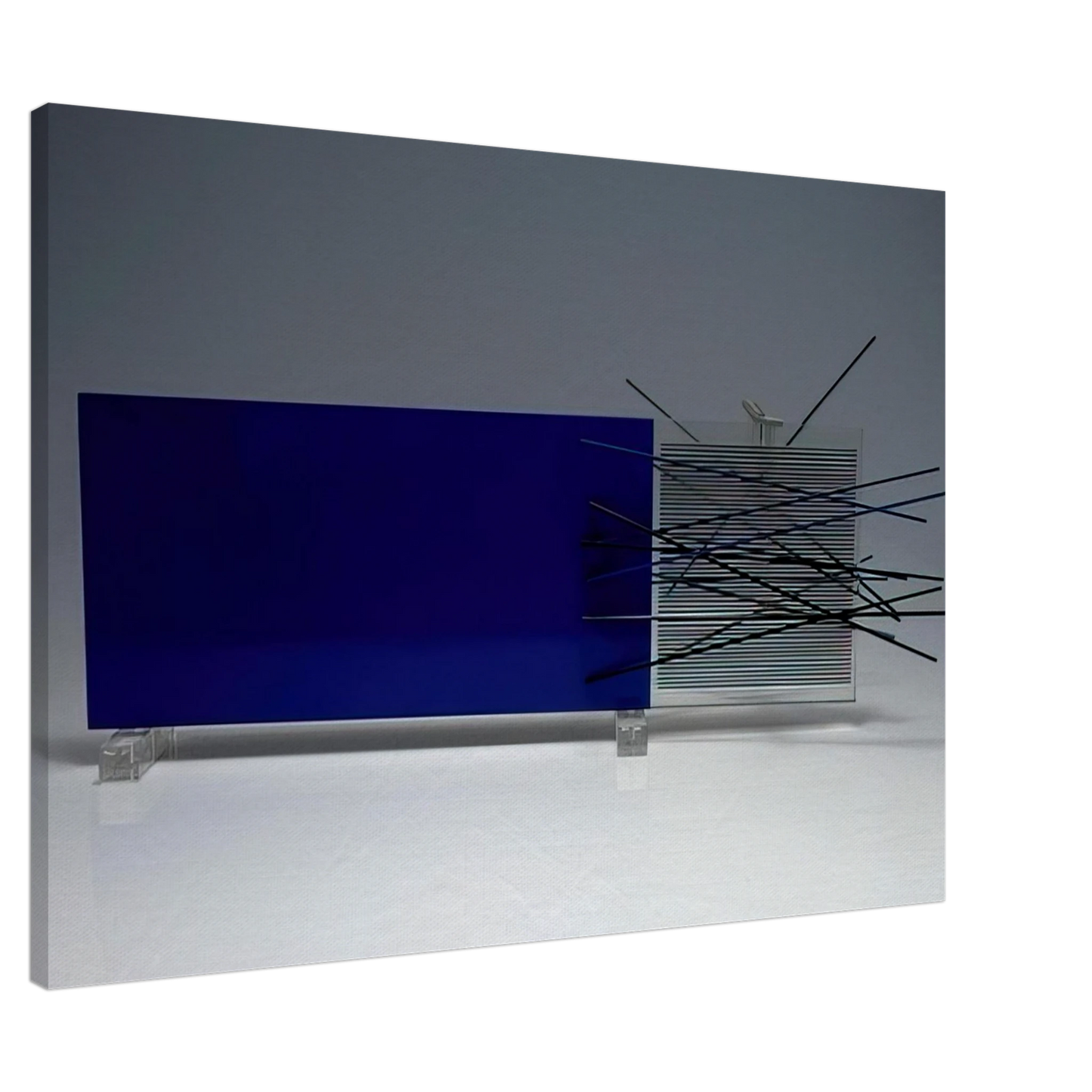 Jesus Rafael Soto - KINETIC OBJECT Canvas - 20x30 cm / 8x12 inches-canvas