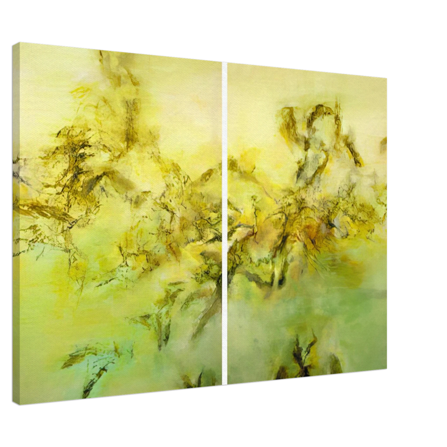 Zao Wou-Ki - 27 10 2002 2002 Canvas - 20x30 cm / 8x12 inches-canvas