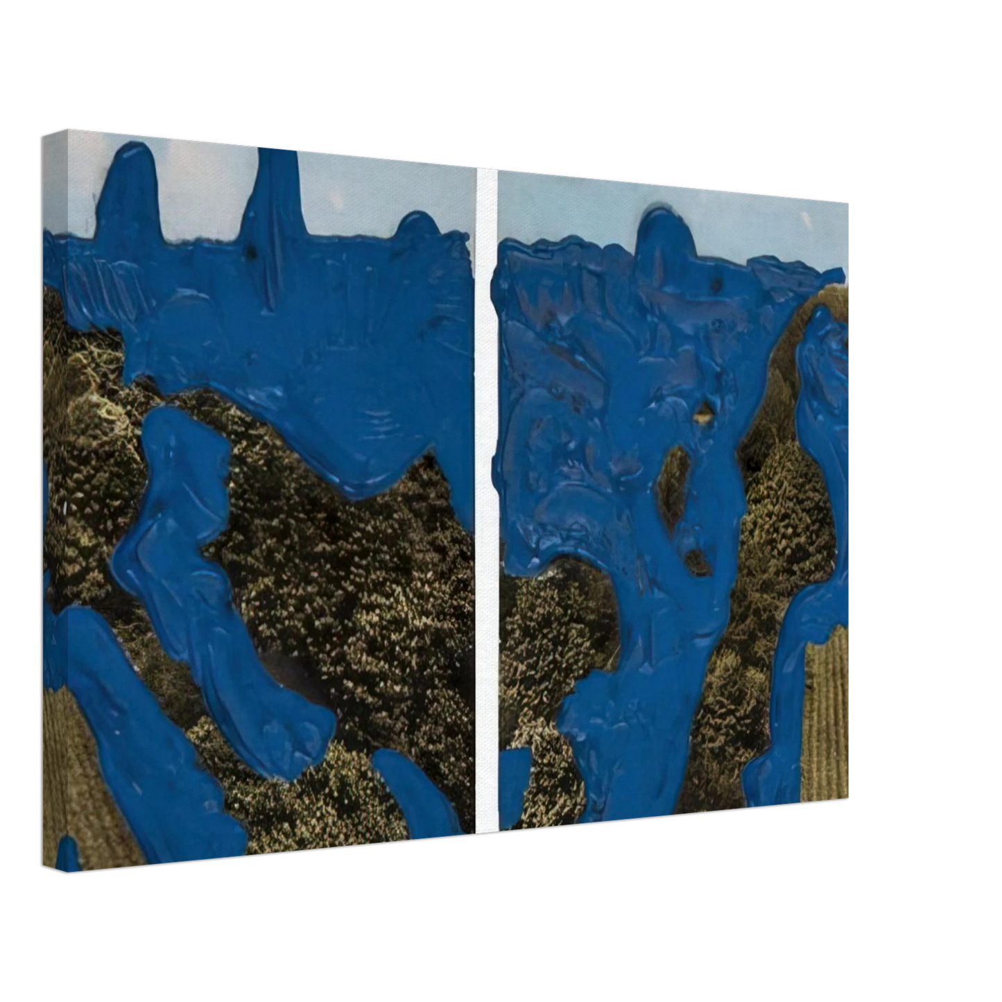 Dieter Roth - Postcard - 1968 Canvas - 70x100 cm / 28x40 inches-canvas