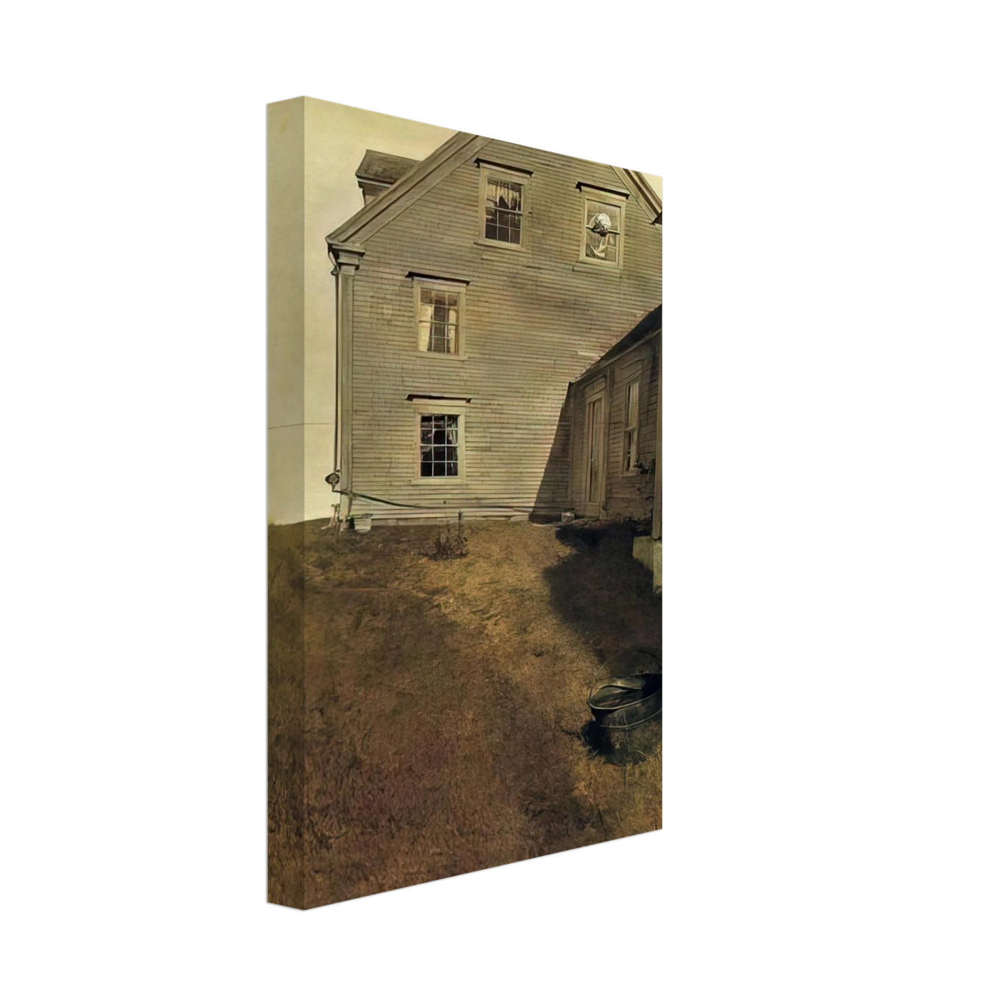 Andrew Wyeth - WEATHERSIDE Canvas - 70x100 cm / 28x40 inches-canvas