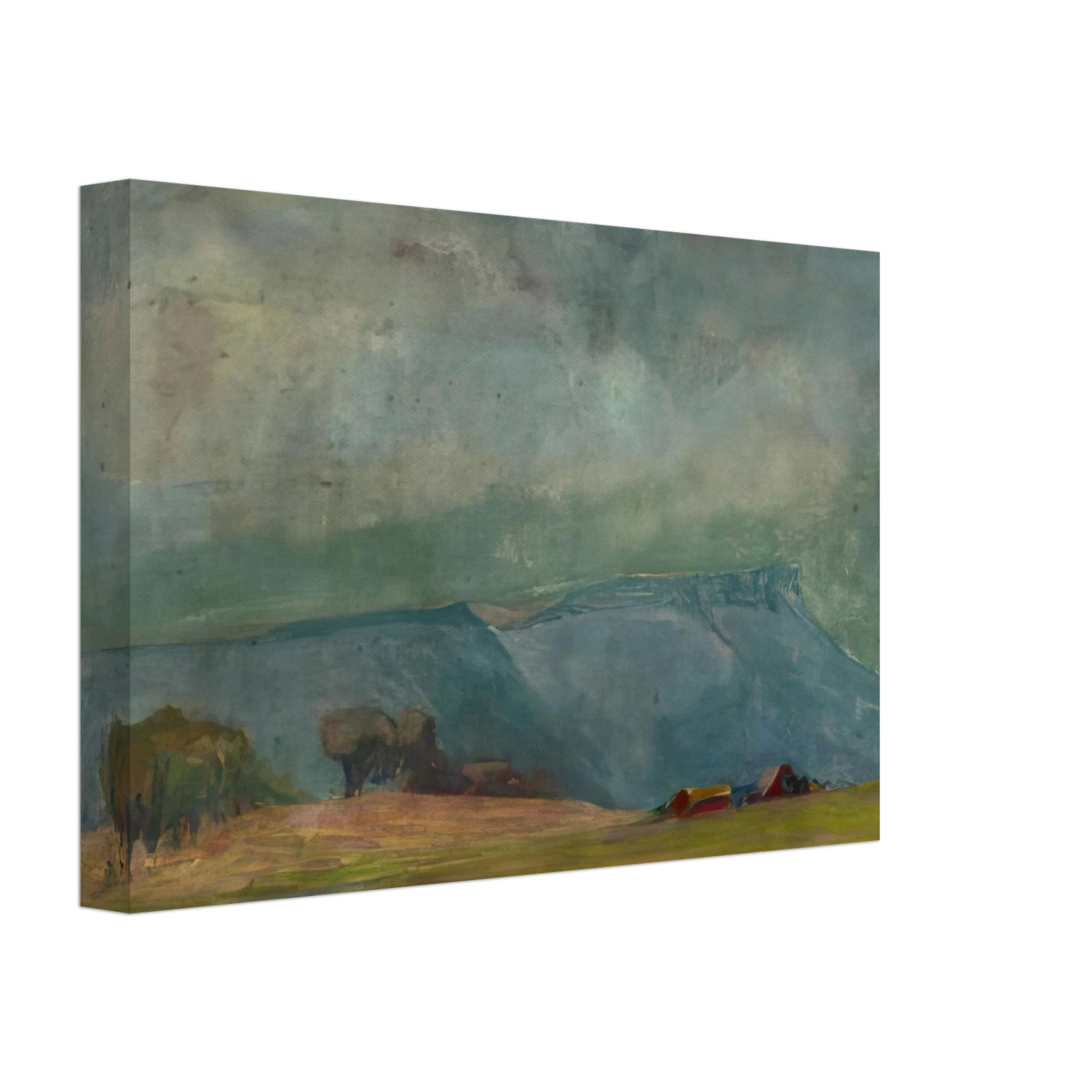 Xavier Martinez - Dodge Ranch - Tonalism Canvas - 70x100 cm / 28x40 inches-canvas