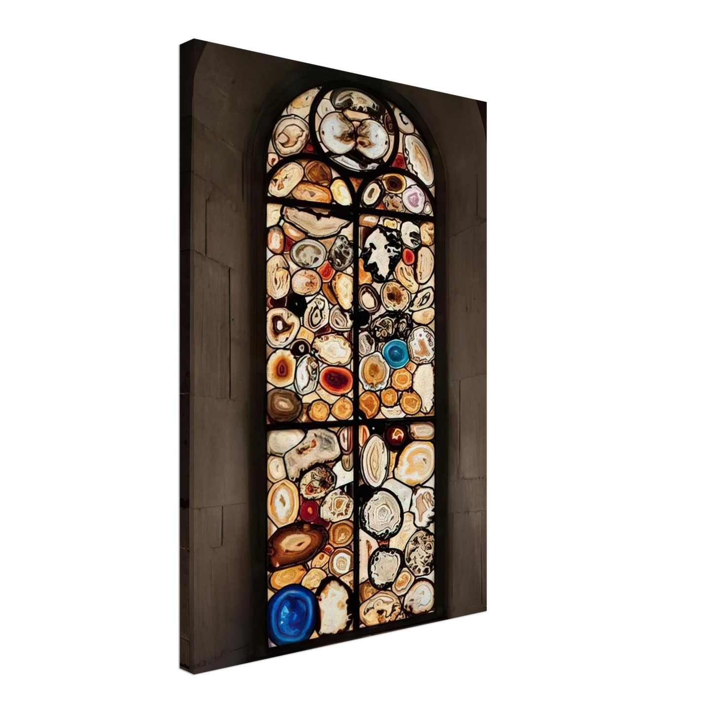 Sigmar Polke - AHATFENSTER 2009 4 Canvas - 40x60 cm / 16x24 inches-canvas