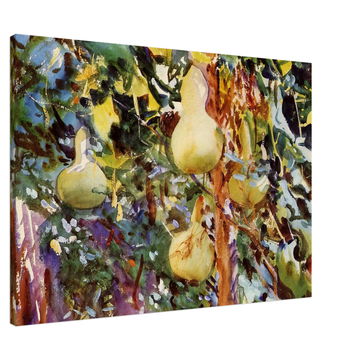 John Singer Sargent - Gourds Canvas - 20x30 cm / 8x12 inches-canvas