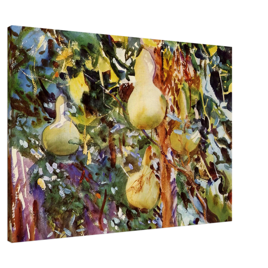 John Singer Sargent - Gourds Canvas - 20x30 cm / 8x12 inches-canvas
