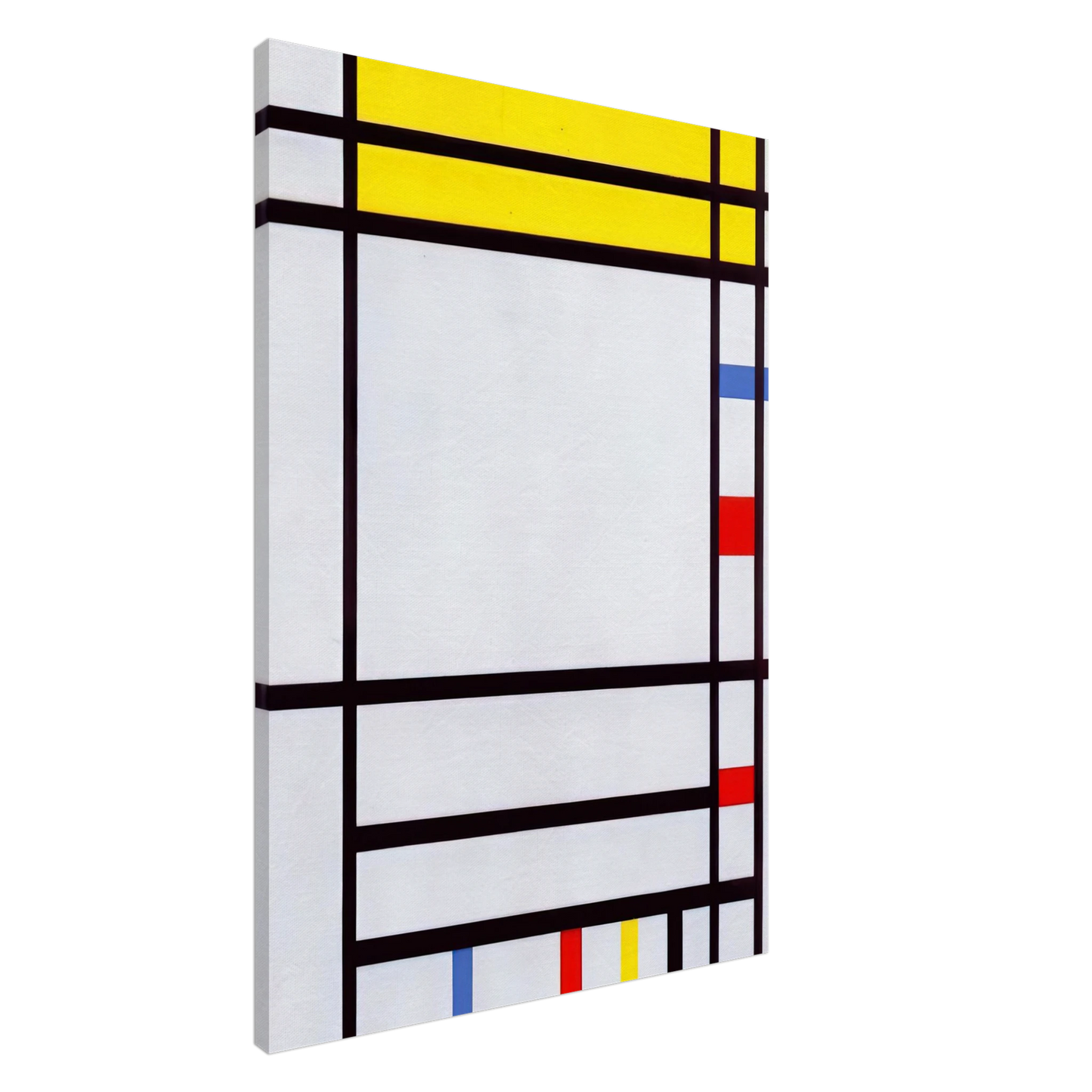 Piet Mondrian - Place de la Concorde Canvas - 20x30 cm / 8x12 inches-canvas