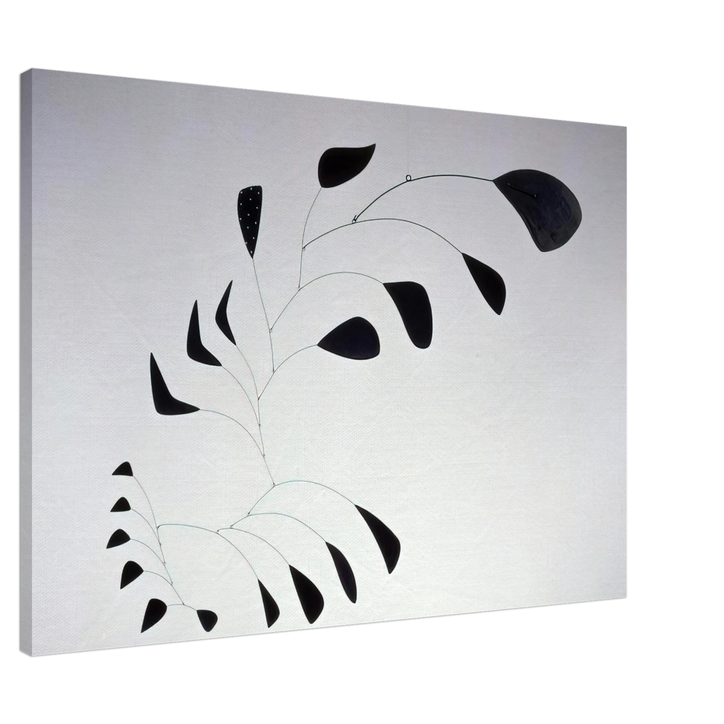 Alexander Calder - VERTICAL FOLIAGE 1941 Canvas - 20x30 cm / 8x12 inches-canvas