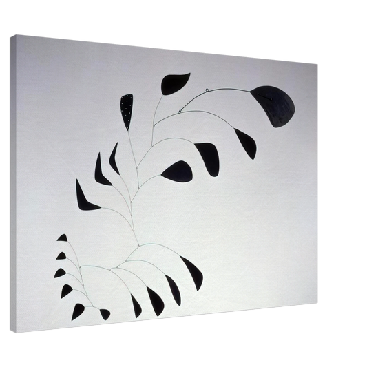 Alexander Calder - VERTICAL FOLIAGE 1941 Canvas - 20x30 cm / 8x12 inches-canvas