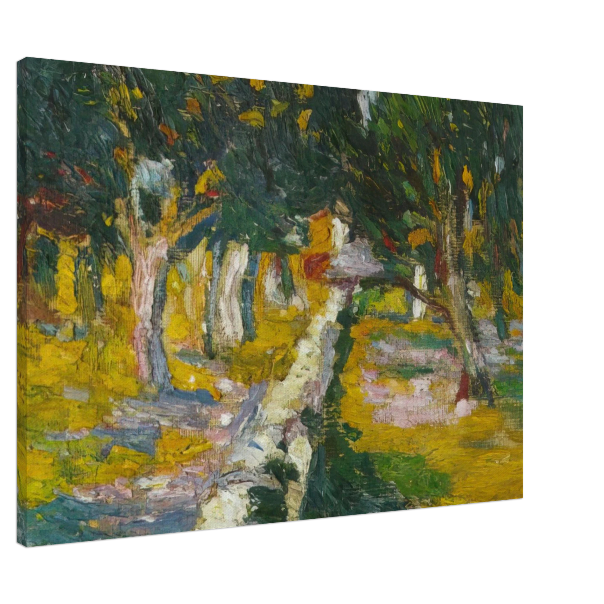 Salvador Dali - ORCHARD AT LLANE CADAQUES 1920 Canvas - Default Title-canvas